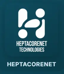 Heptacorenet website portfolio